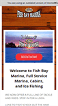 Mobile Screenshot of fishbaymarina.com